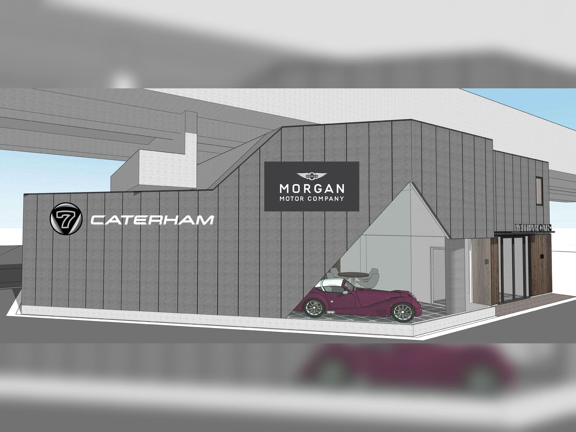 都市に、ブリティッシュ ライトウェイトの歓びを。モーガン ケータハム専門 ショールームを東京 板橋に開設