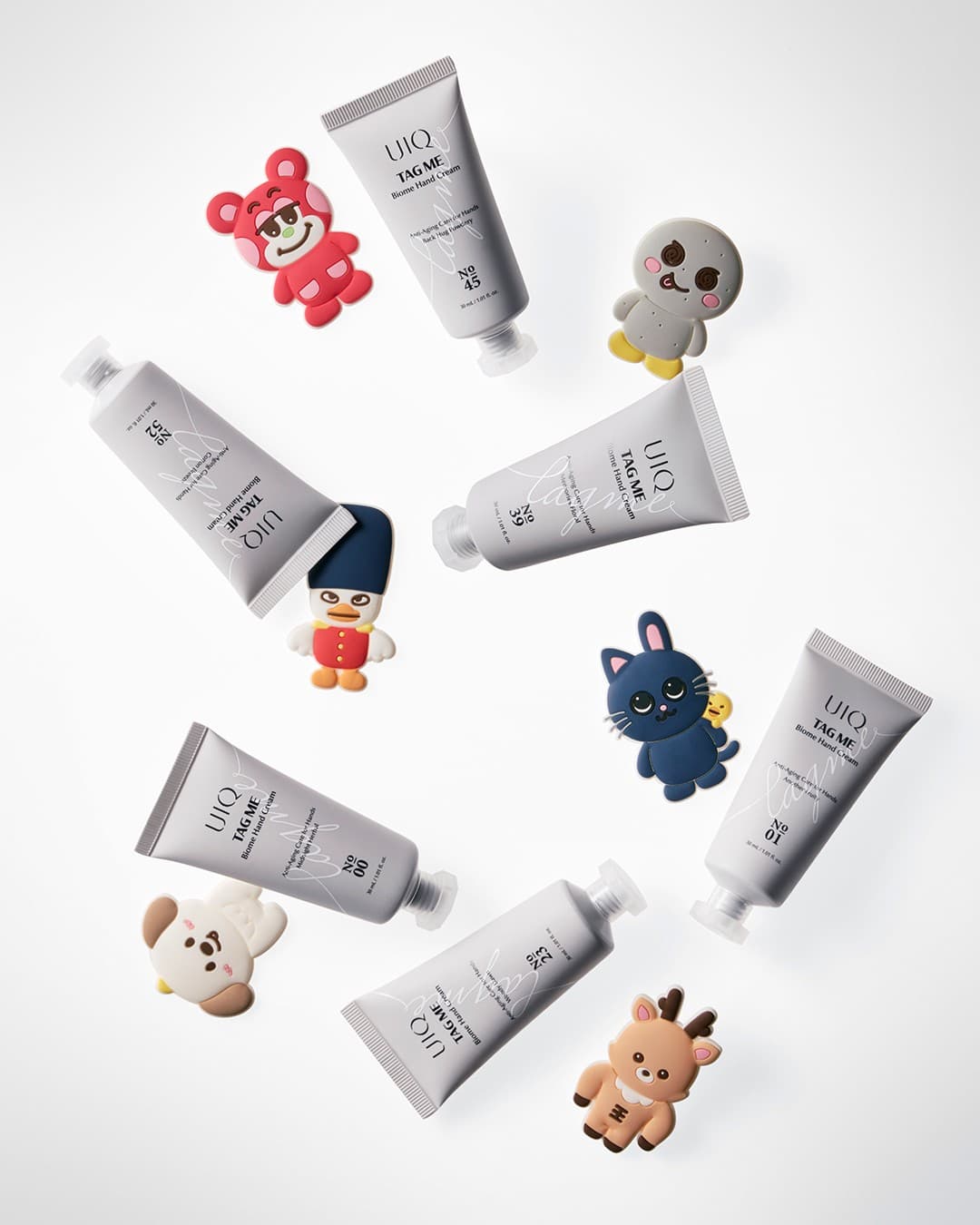 韓国マイクロバイオームスキンケア「UIQ」×「RIIZE」コラボ!新商品 タグミーバイオーム ハンドクリーム、代官山 蔦屋書店 ミニポップアップに登場!