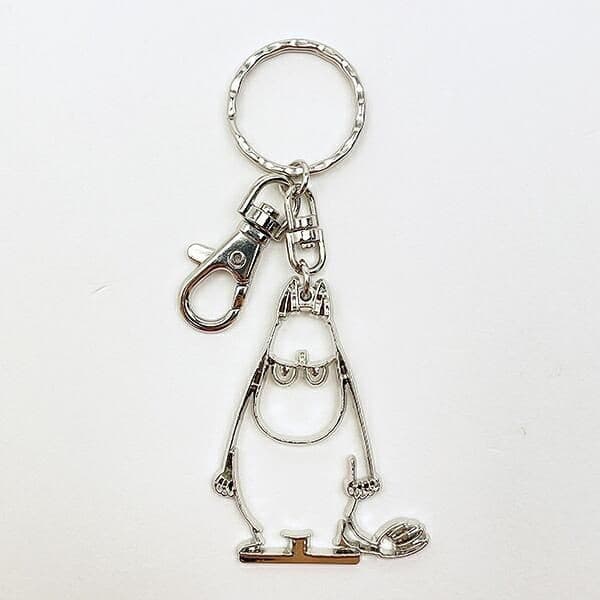ムーミンシルバーキーホルダーはさりげなくおしゃれ。リトルミイも、スナフキンも。