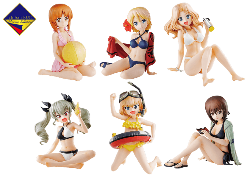 スマホアプリ
「ガールズ&パンツァー あつまれ!みんなの戦車道!!」の
一番くじが登場