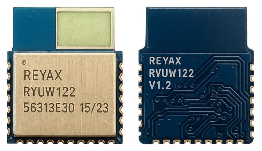 REYAX製UWB高精度測位モジュール「RYUW122」の
輸入販売を2025年11月に開始