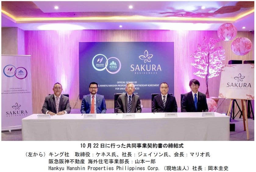 フィリピンにおいて当社初のマンション分譲事業
『Sakura Residences』に参画します
~フィリピンでは、全11プロジェクト、
総戸数は約7,860戸の事業規模になります~