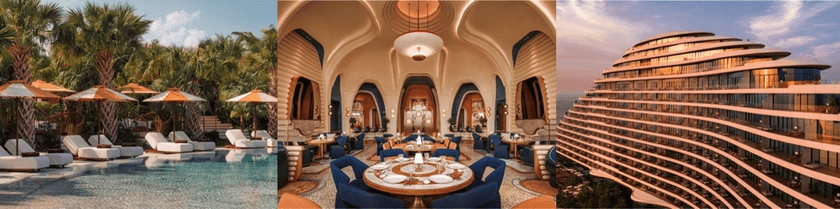 ジュメイラ・マルサ・アル・アラブ
「THE WORLD'S 50 BEST HOTELS」初登場で
世界第20位にランクイン