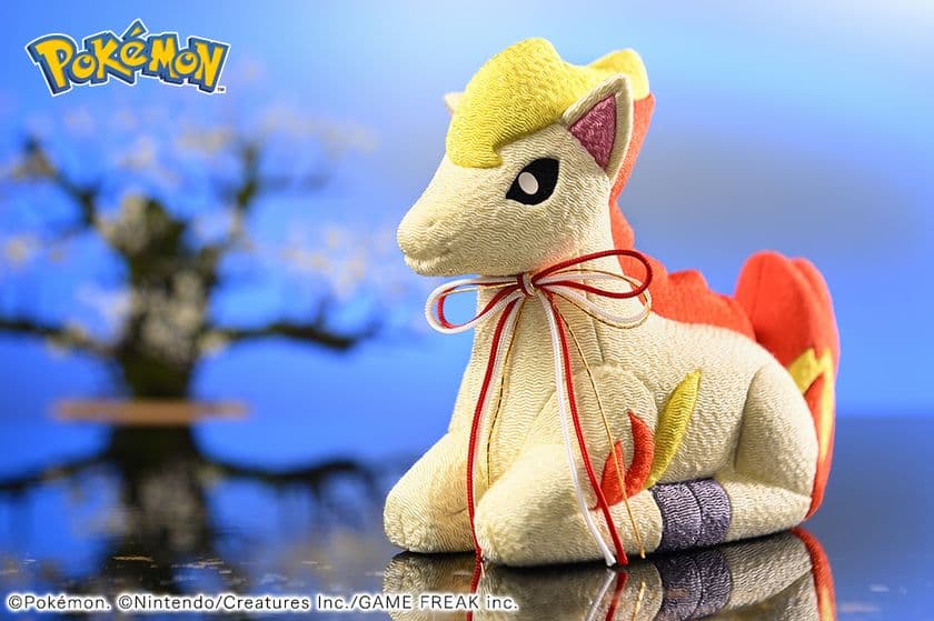 ポケモンの木目込人形「ポニータ」新登場
― 真多呂人形が、伝統工芸の技で表現 ―