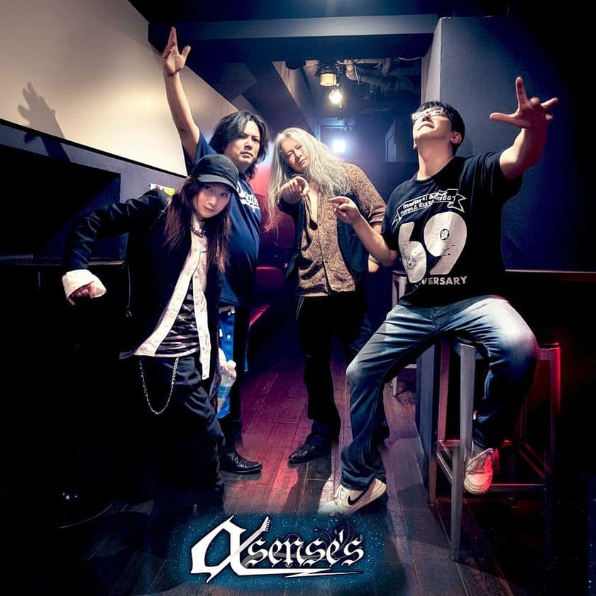 横浜発の女性ボーカル・ハードロックバンド
「α-sense's」がファンクラブ発足