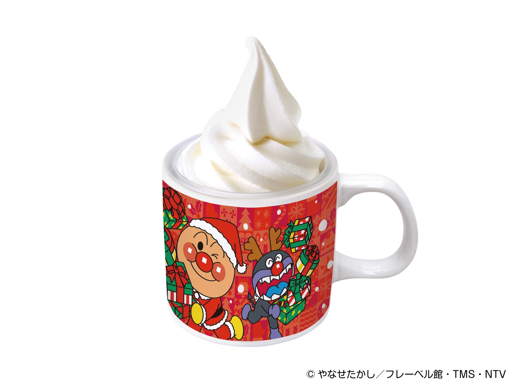 スーベニアミルキーソフト(クリスマス限定デザイン) 価格:1,200円 店舗:ソフトクリームやさん