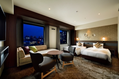 ホテル エルシエント大阪　デラックスツイン