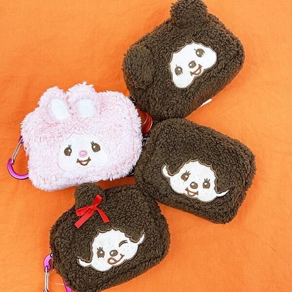 モンチッチエコバッグ、ポーチ