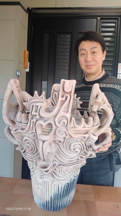 国内最大級の火焔型土器展示中