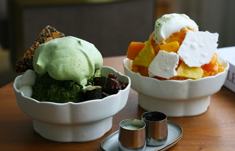 京焼菓子屋『B STORE 2nd』にて 食感や香りにこだわった2種類の“新感覚かき氷”の提供を開始