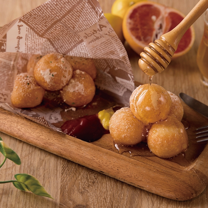 韓国屋台のチーズボール(490円)