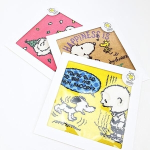 スヌーピーのミニタオル