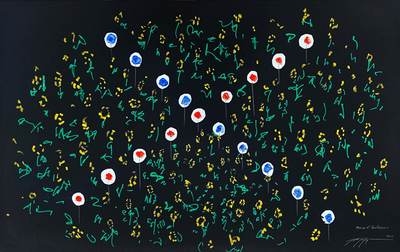 ドローイング ©2025 Tatsuo Miyajima