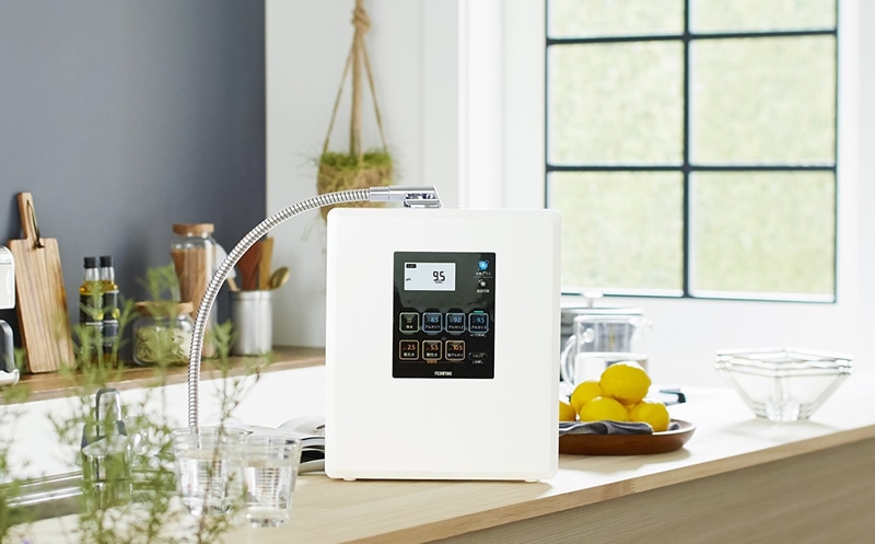 業界最多※1の11種類の水が作れる アルカリイオン整水器 トレビ水素