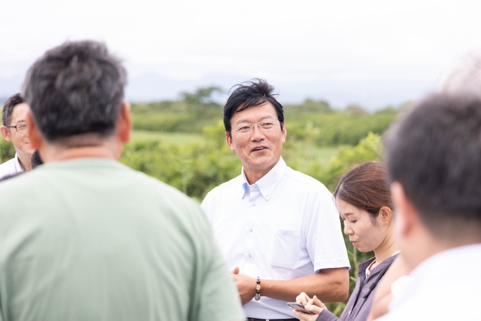 栗原市で養豚をする生産者の石川さん