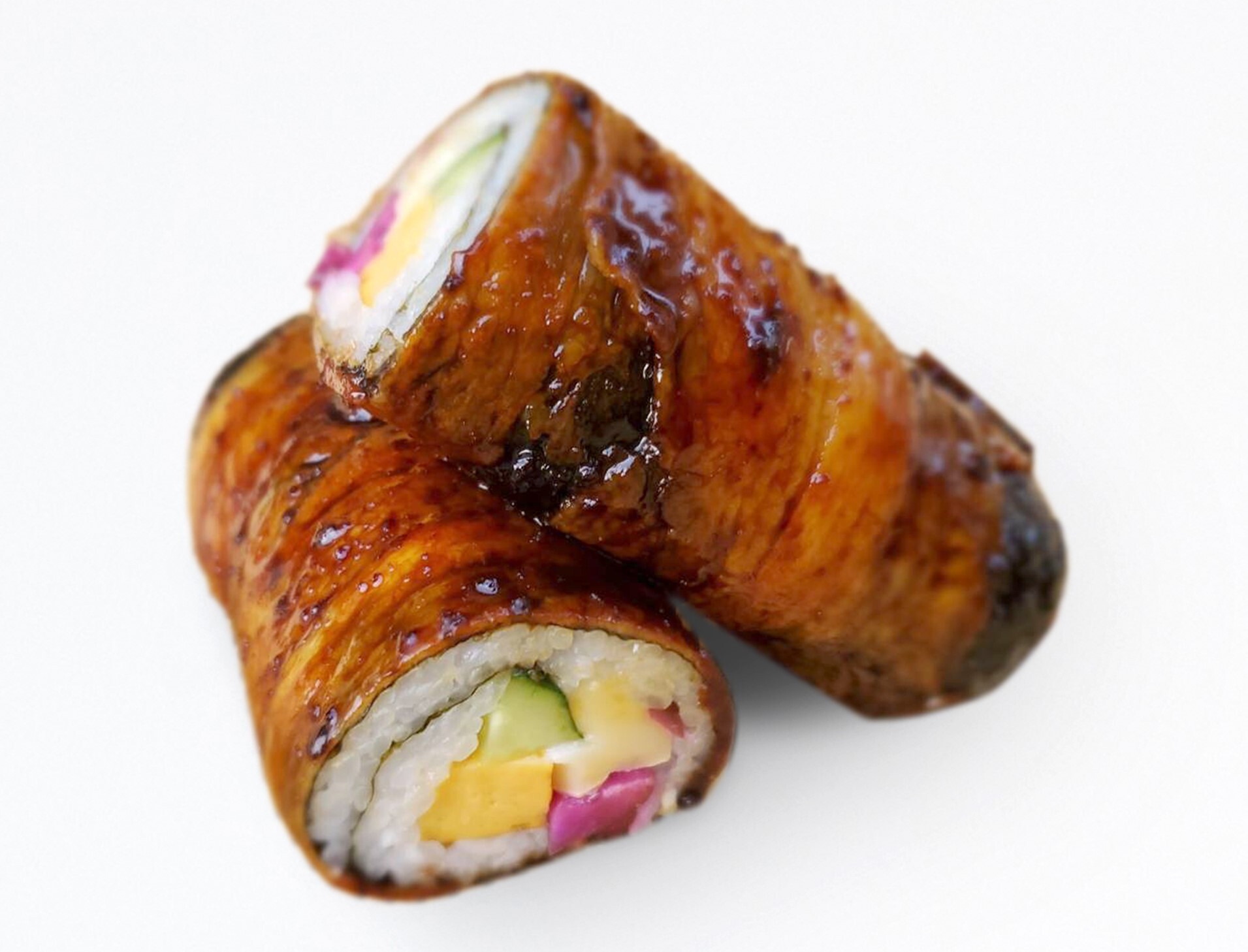 【つけにく麹屋】麹たまり醤油タレのカマンベール&肉巻き恵方巻