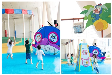 バイキンメカがびしょ濡れにしちゃうぞ！ 『水あそびひろば』6月21日(金)オープン　 2024年6月21日(金)～9月24日(火)