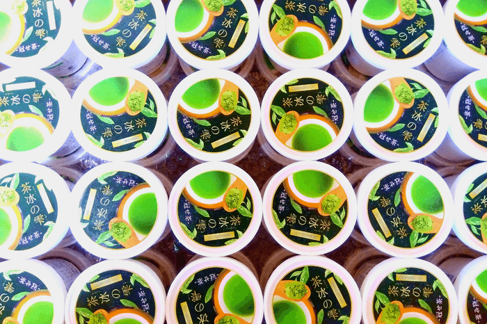 本格日本茶ソルベ 茶冰の雫 ー冠せ茶ー