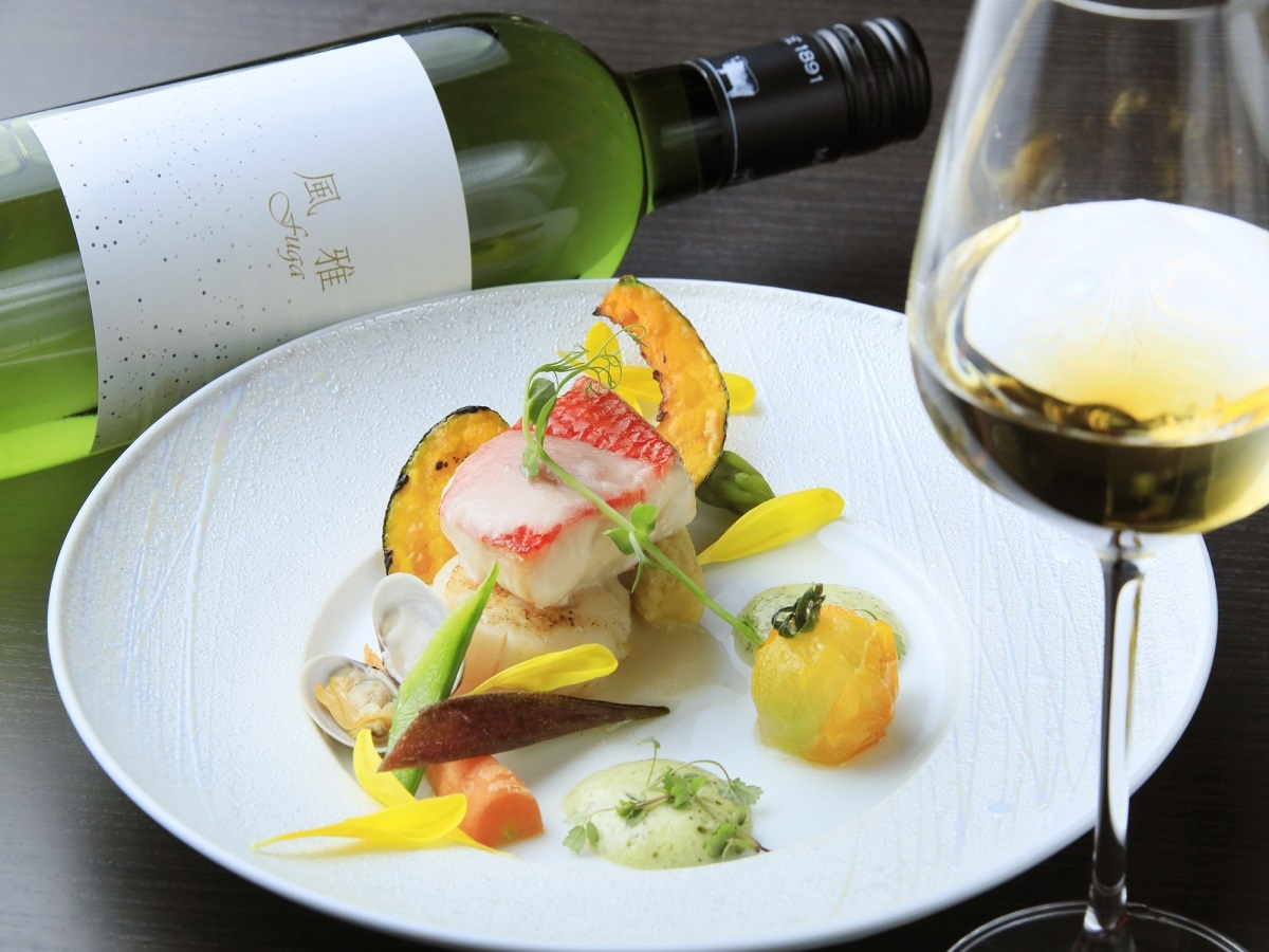 お酒ともに愉しむディナー ※イメージ