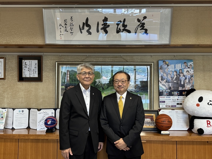 福智町 黒土町長と高田新社長