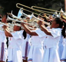 横浜中田ジュニアマーチングバンド(イメージ)