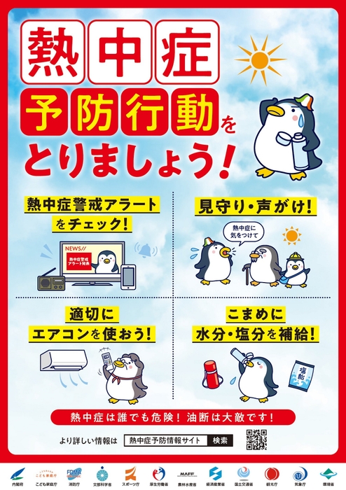 2023年熱中症予防強化キャンペーンポスター