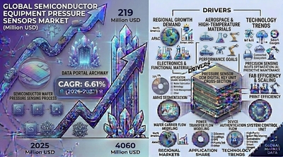 半導体装置用圧力センサー市場規模（百万米ドル）2025-2032年