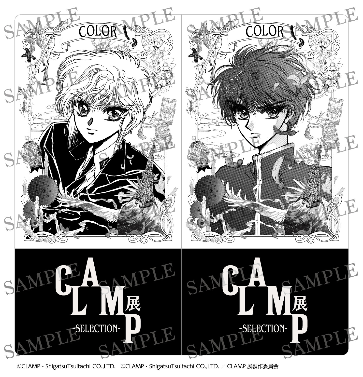 チケットホルダー(例:COLOR、イメージ)