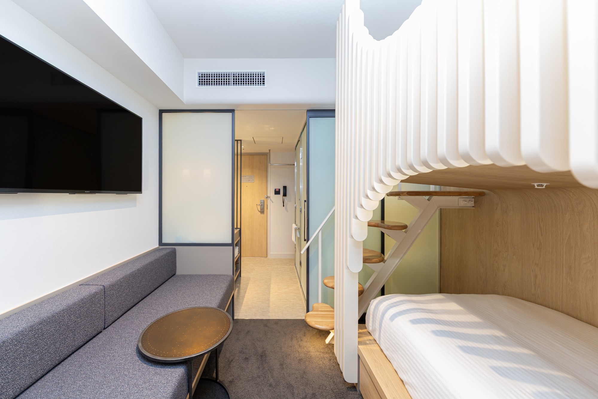 バンクベッドルーム 2名利用時