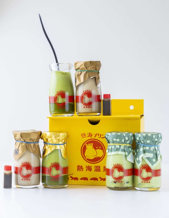 静岡抹茶プリン・静岡ほうじ茶プリン 食べ比べBセット