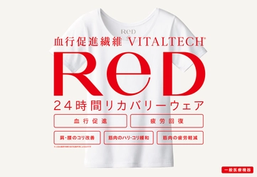 24時間リカバリーウェア「ReD(レッド)」 阪急うめだ本店「GREEN AGE」でPOP-UPイベントを開催