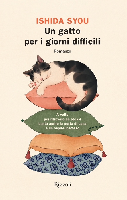イタリア語訳版表紙(© Broccoli Cat Art, Cat Sleeps on Cushion Pile)