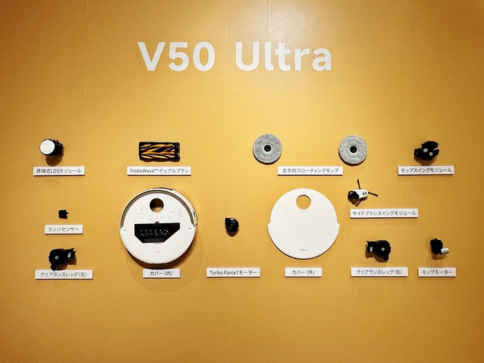 V50 Ultra分解パーツ