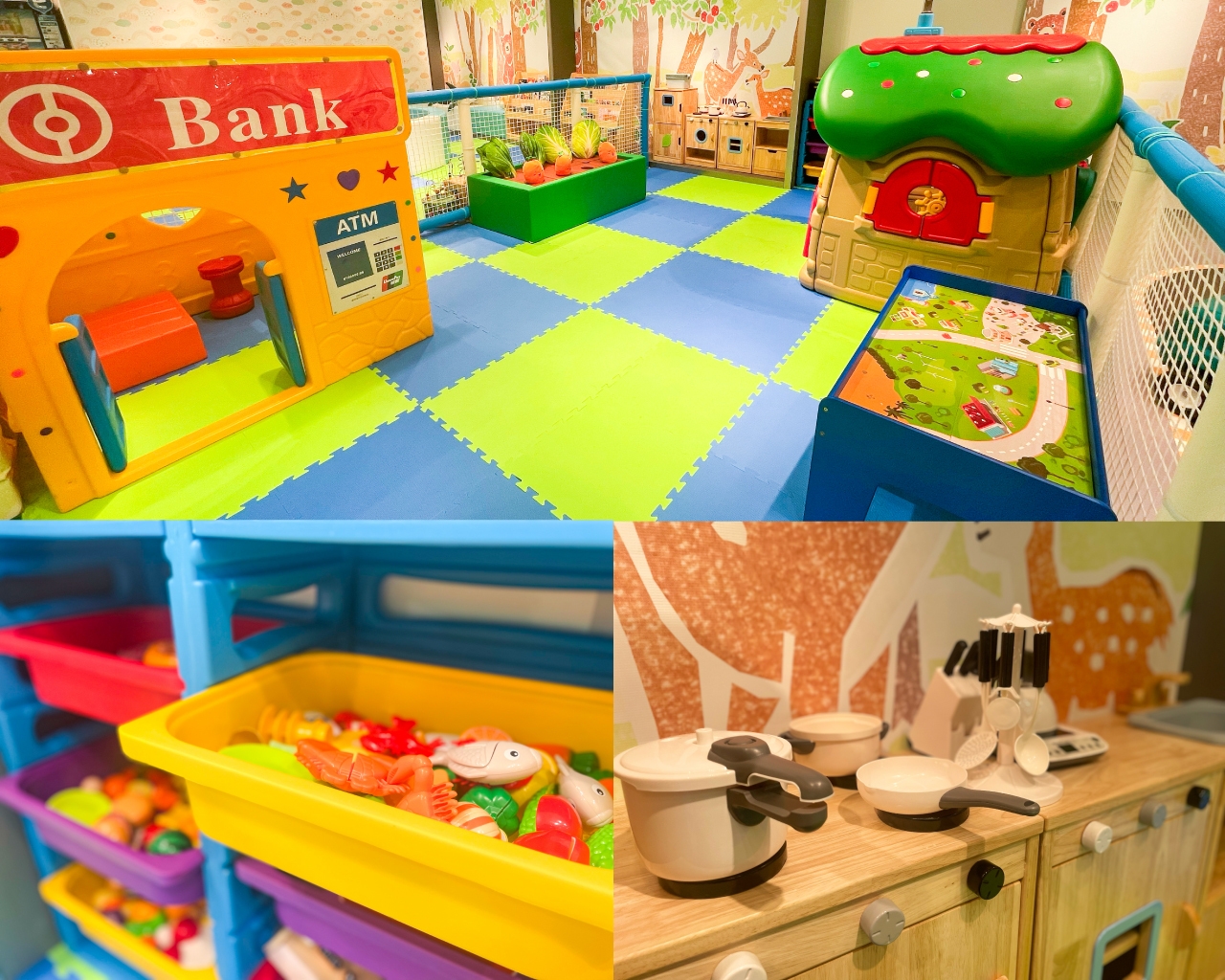 ままごとコーナー