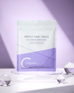 2025年上半期ベスコスパック部門など6冠獲得　 「パーフェクトワンフォーカス」のフェイスマスクより 待望の新作が発売！ 「VCチャージ ホワイトマスク」2025年11月1日発売開始！
