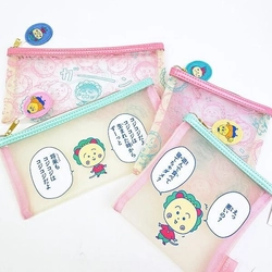 コジコジの名言につい笑ってしまう。コジコジのメッシュポーチは引手までコジコジワールド全開でファン必見アイテムです。