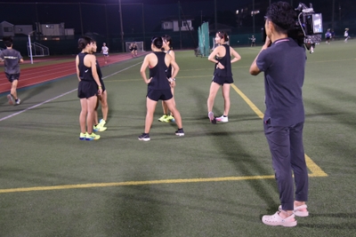 カメラマンが撮影