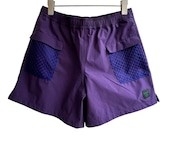 「AIR GRID-MESH SHORTS」：purple