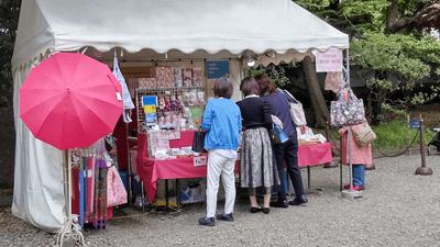 過去の臨時売店の様子