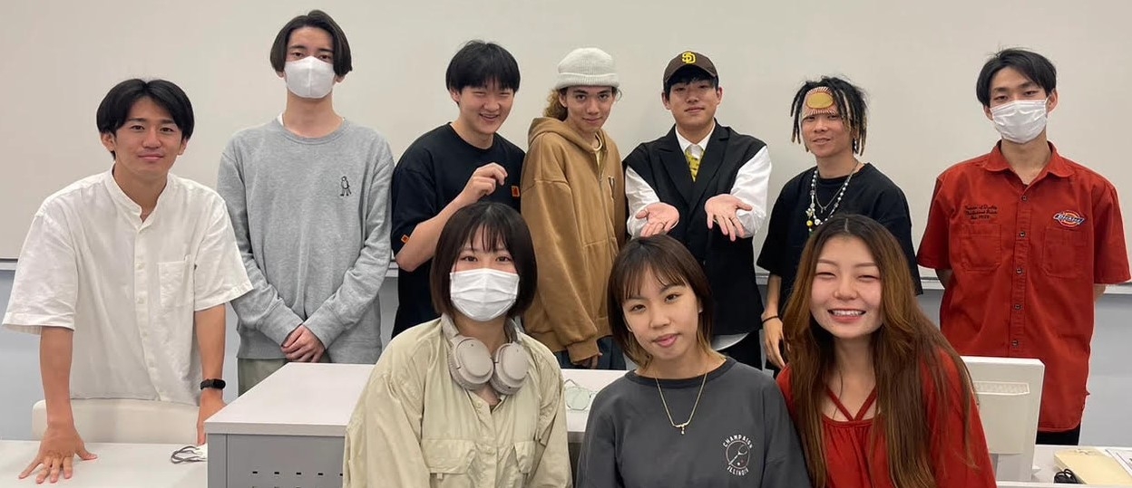 柏麗花火祭りを主催する近藤ゼミ8期生「Octavo」のメンバー