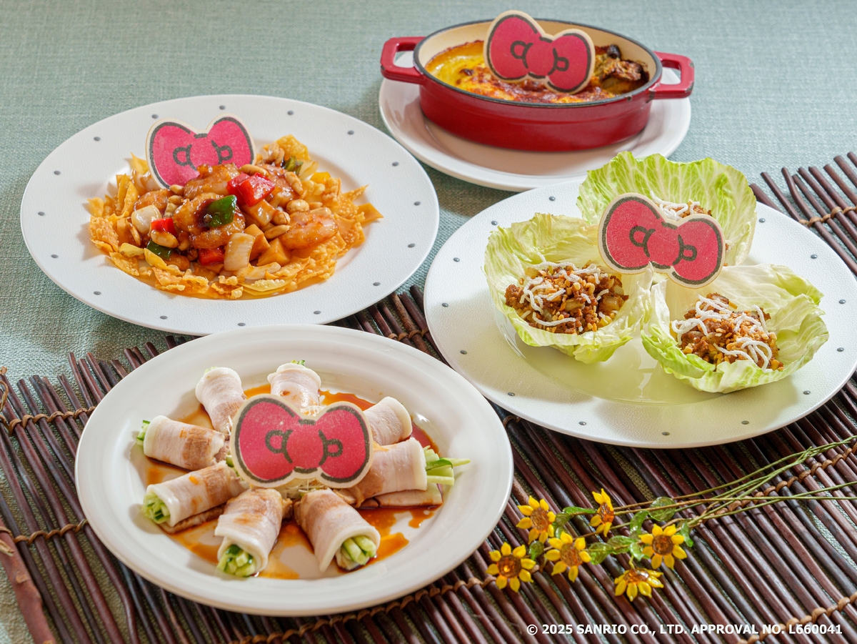 【HELLO KITTY SMILE】夏限定! 香りと刺激が広がる本格アジアンメニューが6月1日より登場!