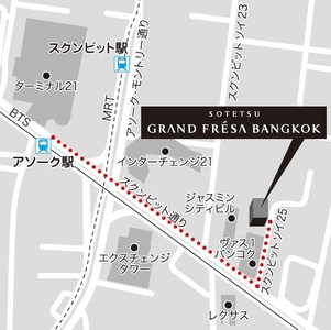 ホテル周辺地図