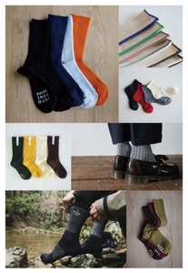 美濃和紙ソックス「AMIGAMI」をはじめ、東洋繊維が展開する天然素材のソックスコレクション