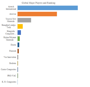 図.   世界の真空バッグフィルム市場におけるトップ13企業のランキングと市場シェア（2024年の調査データに基づく；最新のデータは、当社の最新調査データに基づいている）