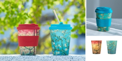 左：Flowering Plum Orchard 右：Almond Blossom