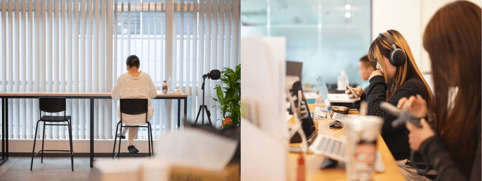 当社は、挑戦と変化をテクノロジーで加速するスタートアップ企業です。