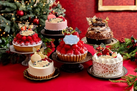 【ラ・メゾン】 クリスマスケーキ好評ご予約受付中！当日買えるピースケーキに、オンラインショップ限定タルトも。