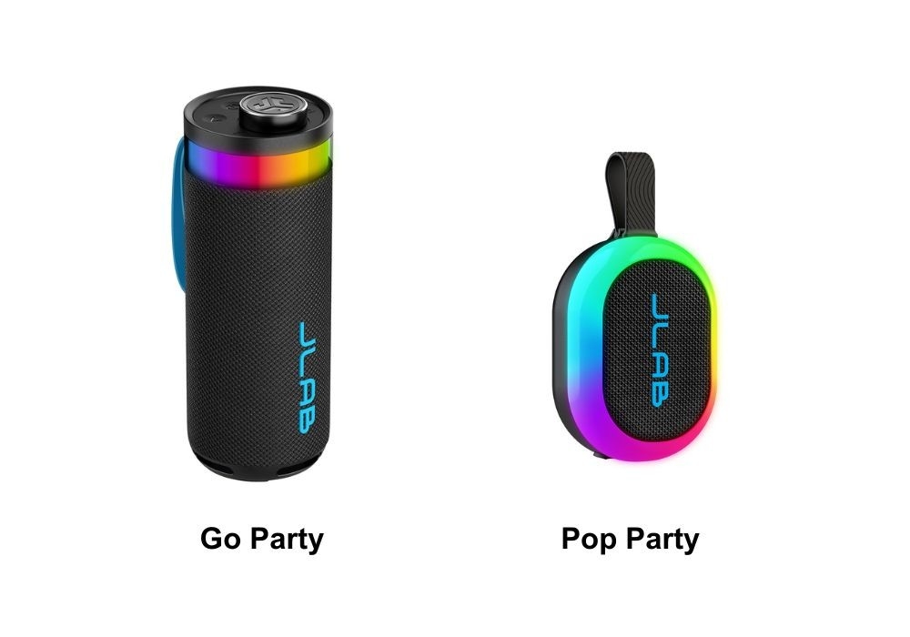ポータブル球形 Bluetooth スピーカー 重低音 RGB ライト 最大25%OFF】MakuakeにてJLab日本未発売2モデル「RGBライト付き