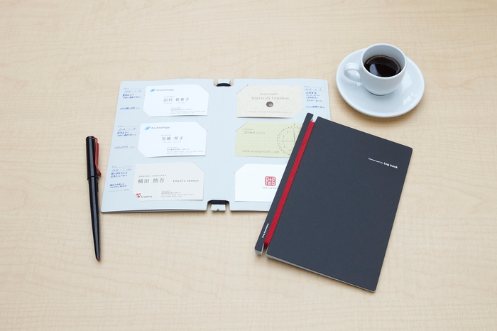 【リプラグ】名刺ファイルLog book(ログブック)