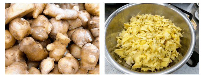 ご提供いただいた生姜